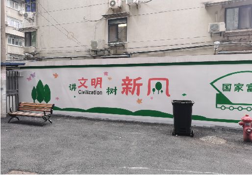 富民社区墙绘